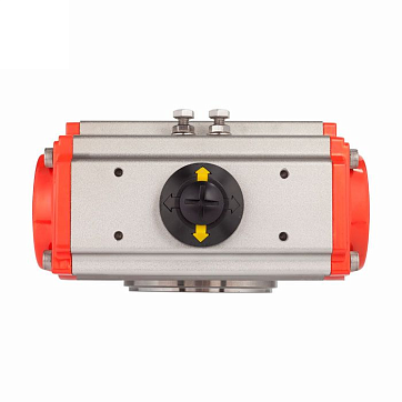 Донный клапан шаровый под приварку с пневмоприводом, нерж.304 DN40, TLBBV40WD-P TITAN LOCK