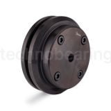 Торообразная полумуфта под расточку F110R (PHE F110RSBFLG) ISKRA