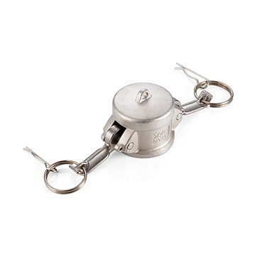 Камлок нержавеющий тип DC серия "EcoLine" заглушка для ниппеля 1", AISI304, TL100DCSS-EL TITAN LOCK