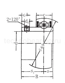 Подшипник SB1-3 ISB — детальное фото 1