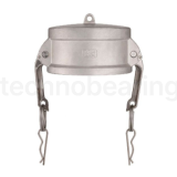 Камлок нержавеющий тип DC, заглушка для ниппеля 4", AISI316, TL400DCSS316 TITAN LOCK