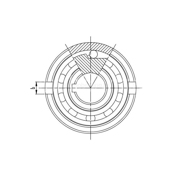 Обгонная муфта GF130 (NFR130) ISKRA