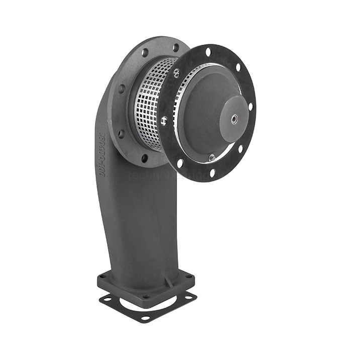 Пневматический донный клапан, низкопрофильный, алюминий, 4in, TL400PBV-L TITAN LOCK — детальное фото 2