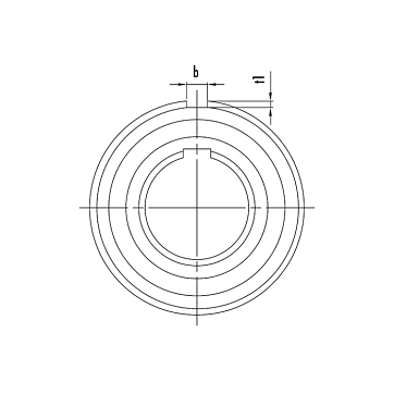 Обгонная муфта UKC35-2RS (CSK35P-2RS) ISKRA