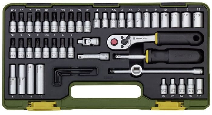 Набор ключей для точного механика 1/4", 49  поз. 23280 Proxxon