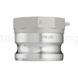 Камлок алюминиевый тип А серия "EcoLine" ниппель, внутр. резьба BSP 6", TL600AAL-EL TITAN LOCK