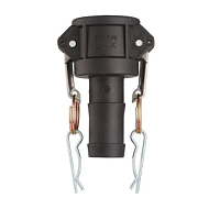 Камлок полипропиленовый тип С, розетка с хвостовиком 1 1/2", TL150CPP TITAN LOCK — сопутствующий товар