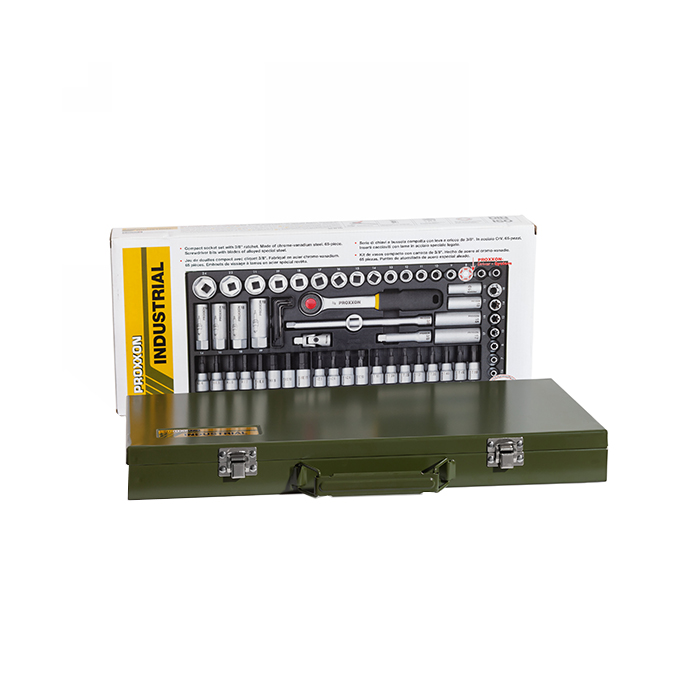 Компактный набор с трещоткой  3/8", 65  поз. 23112 Proxxon
