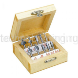 Набор профильных фрез по дереву, 10 шт 29020 Proxxon