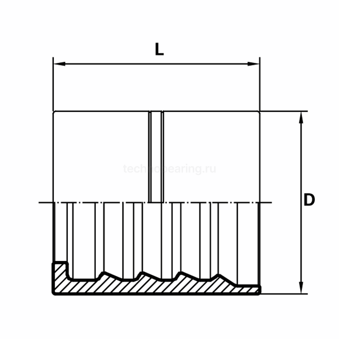 Муфта 1SN/2SN, DN 16, TL-CC1SN/2SN-16 TITAN LOCK — детальное фото 1