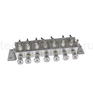 Пневматический блок управления донными клапанами автоцистерны 6-и отсечный, алюминий, TLCU6 TITAN LOCK