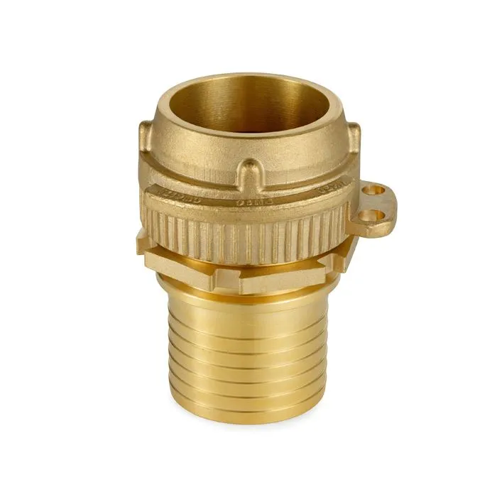 Соединение TankWagen, комплект (штуцер VK + штуцер под рукав), латунь, TLVKS50BR TITAN LOCK