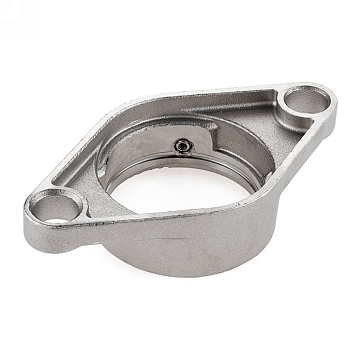 Нержавеющий корпус подшипника FL208 SS ISKRA