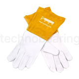 Краги сварочные КС-17 ПРОФИ TIG, (M), бело-бежевые КЕДР