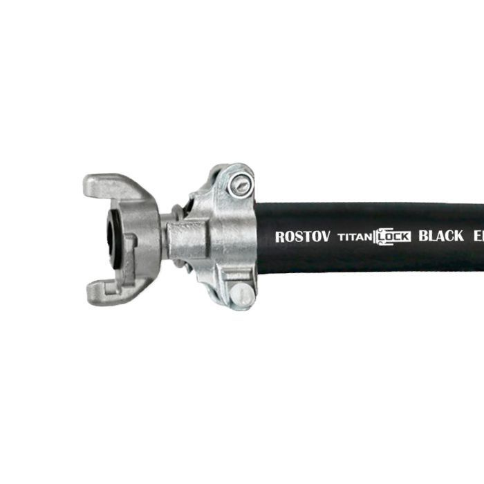 Универсальный напорный рукав из EPDM для сжатого воздуха, воды и химикатов "ROSTOV", 20 Бар, внутр.д. 13 мм., TL013RV TITAN LOCK