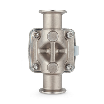 Мембранный клапан нерж.316 типа clamp, с пневмоприводом (нерж.), DN65 DIN TL65DVCL-PS TITAN LOCK