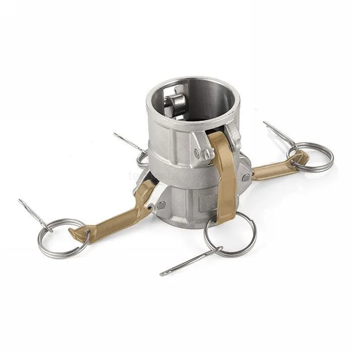 Камлок алюминиевый тип DD (переходник розетка 3" х розетка 3"), TL300DDAL TITAN LOCK