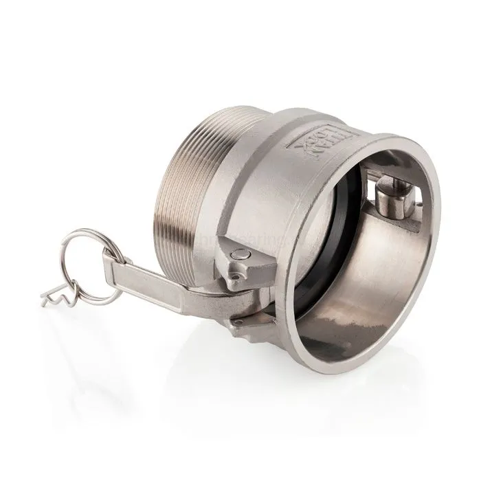 Камлок нержавеющий тип B розетка, наруж. резьба BSP 6", AISI304, TL600BSS TITAN LOCK