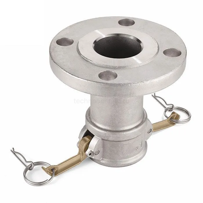 Камлок алюминиевый тип FC, розетка с фланцем 2 1/2", TL250FCAL TITAN LOCK