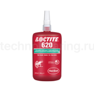 Вал-втулочный фиксатор высокотемпературный, медленный, 250 мл, 620 Loctite