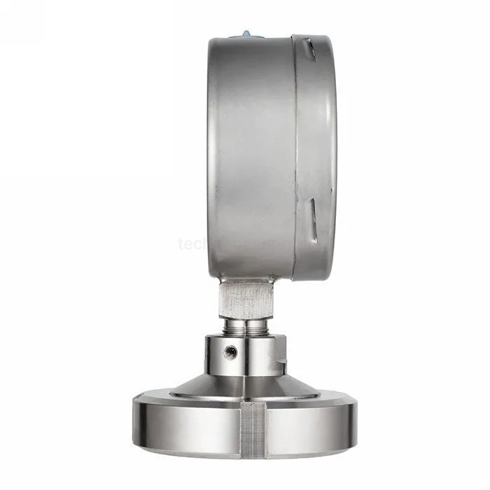 Манометр нержавеющий с мембранным разд.,10/0,2 Бар, гайка DN65, корп. 100мм, TLSPG65/100MN TITAN LOCK