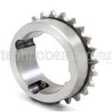 Звездочка под втулку тапербуш для цепи: 06B-3, Z=21, 3/8" x 7/32" TT05021 Sati