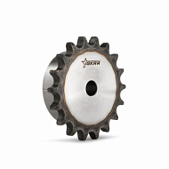 Звездочка под расточку со ступицей с калеными зубьями для цепи: 08B-1, Z=13, 1/2"x5/16" PS09T13 ISKRA