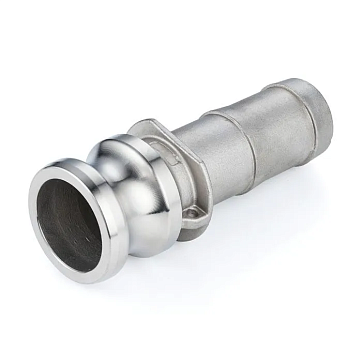 Камлок неражавеющий тип E серия "EcoLine" ниппель с хвостовиком 1 1/4", TL125ESS-EL TITAN LOCK