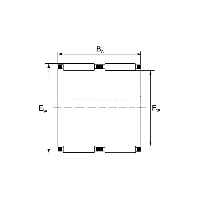 Игольчатый сепаратор K26x30x22ZW NBS