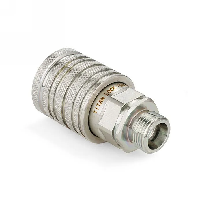 БРС серия M, ISO 5675, розетка с метрической нар. резьбой, оцинк. сталь, 1/2 in TL4M-SM/22X1.5 TITAN LOCK