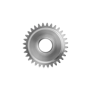 Зубчатая шестерня со ступицей, M=2, Z=26 PM28026 ISKRA