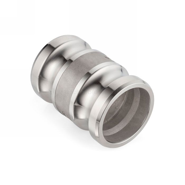 Камлок нержавеющий тип AA (переходник ниппель 2 1/2" х ниппель 2 1/2"), AISI316, TL250AASS TITAN LOCK