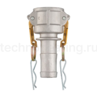 Камлок алюминиевый тип С, розетка с хвостовиком 1/2", TL50CAL TITAN LOCK