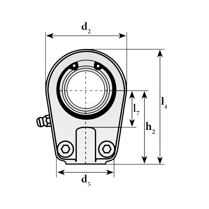 Шарнирный наконечник TAPRU520 TECHNIX