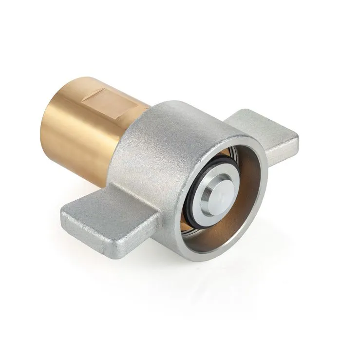 БРС серия W резьбовая, розетка с крыльчатой гайкой, латунь, резьба NPT, 1 1/2in TL12WFN TITAN LOCK