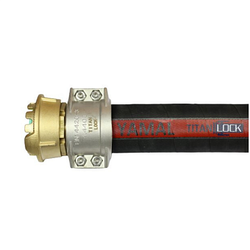 2in, МБС рукав «YAMAL», внутр. диам. 51мм, -40C, 10bar, NBR, н/в TL050YM TITAN LOCK