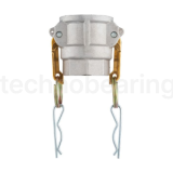 Камлок алюминиевый тип D розетка, внутр. резьба BSP 1 1/2", TL150DAL TITAN LOCK