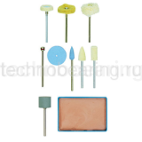 Полировальный набор, 10  поз. 28285 Proxxon