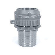 Соединение TankWagen, комплект (штуцер VK + штуцер под рукав), нерж. сталь, TLVKS80SS TITAN LOCK