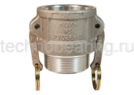 5in Соединение типа B розетка, наружная резьба BSP (нерж.) 500BSSB DIXON