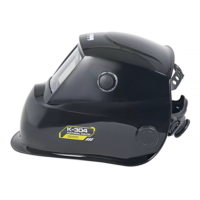 Маска сварщика (В РАЗОБР.ВИДЕ) "К-304 natural color EXPERT", черная КЕДР