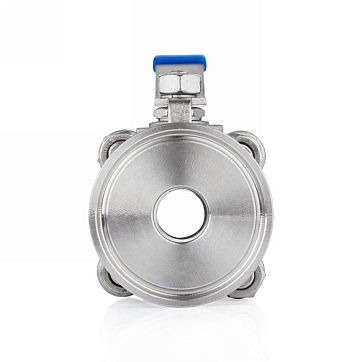 Трехсоставной шаровый кран из нержавеющей стали (AISI 304) типа "clamp-clamp", 1", TL100TPBVSS-CL TITAN LOCK
