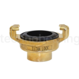 Универсальное соединение для воды NEPTUN (GEKA) с внутренней резьбой BSP 3/8", латунь, TLNPF3/8-BR TITAN LOCK