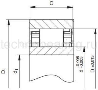 Обгонная муфта GP3809A (DC3809A) CTS