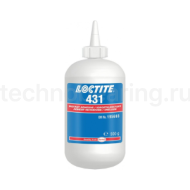 Клей цианоакрилатный средней вязкости, 500 г, 431 BO Loctite