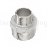 Ниппель переходной нержавеющий (AISI304) 1/2" x 3/8", НР/НР TL1/2-3/8RM TITAN LOCK