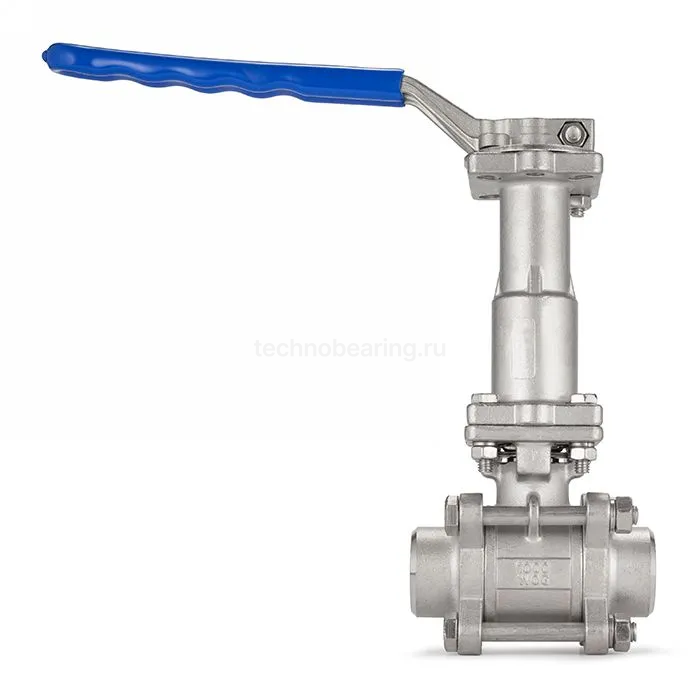 Криогенный шаровый кран нерж 304, под приварку PN16, DN 40, TL40CBVW16-S TITAN LOCK