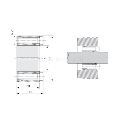 Зажимная втулка KLSS015 Sati