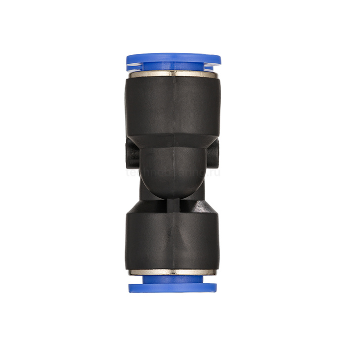 Фитинг-переходник цанговый Y-образный, 6-4-4 мм, пластик, тип PW, TLP-PW6-4 TITAN LOCK