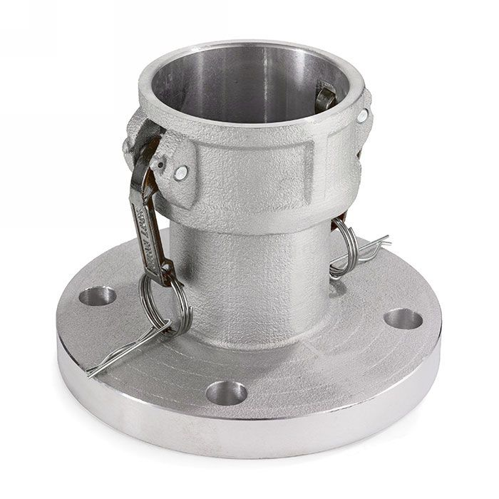 Камлок нержавеющий тип FC, розетка с фланцем 4", AISI316, TL400FCSS TITAN LOCK — детальное фото 0